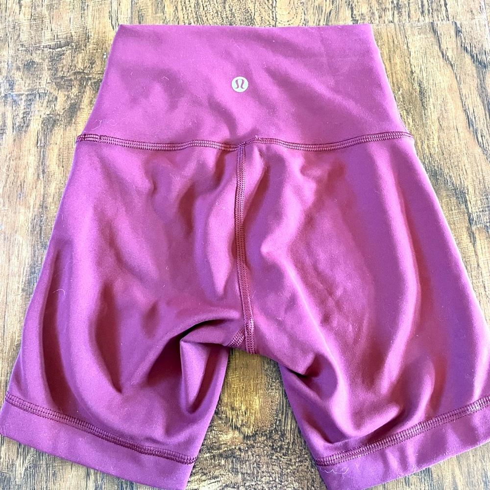 Lululemon align bike short 4” size 0